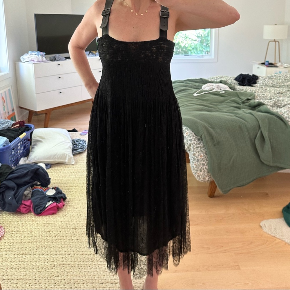 Burberry Vintage Black Lace Dress size 10 (fits like 8)